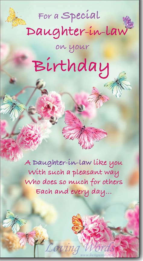 Daughter In Law Birthday | Greeting Cards by Loving Words