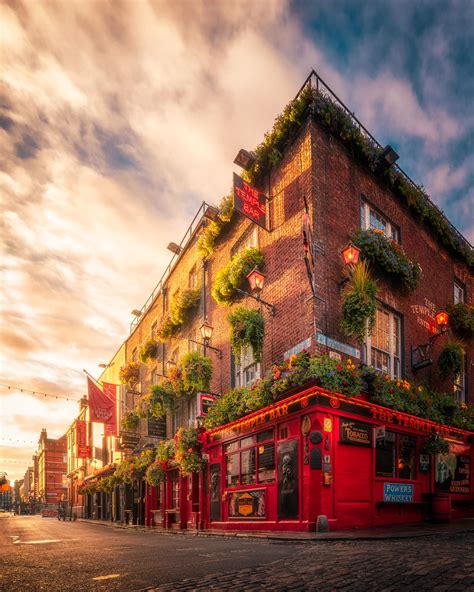 The Temple Bar, one of Dublin's most celebrated landmarks