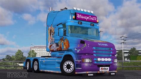 DisneyLiner T Cab | ETS 2 mods