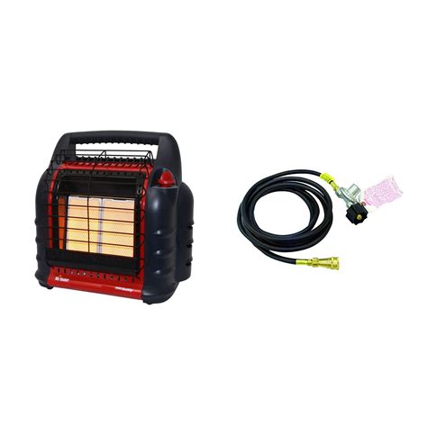 Mr. Heater Big Buddy Portable Propane Heater & Adapter Hose with ...