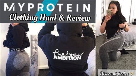 MYPROTEIN Activewear Clothing HAUL & REVIEW 2021| Gym Leggings + more! - YouTube