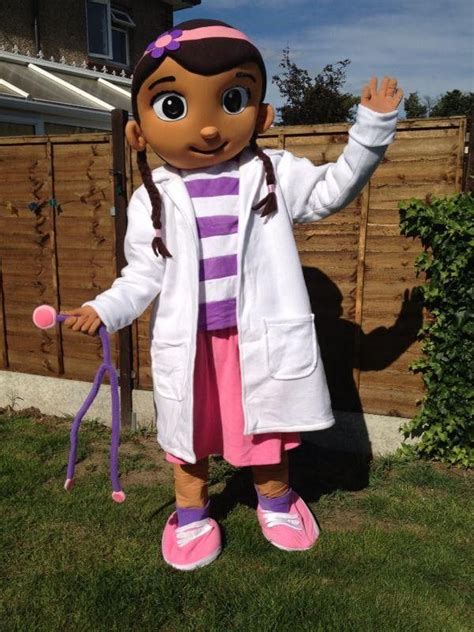 Doc McStuffins mascot costume | Doc mcstuffins costume, Costume hire ...