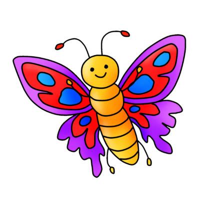 butterfly clipart Archives - Clipart 4 School