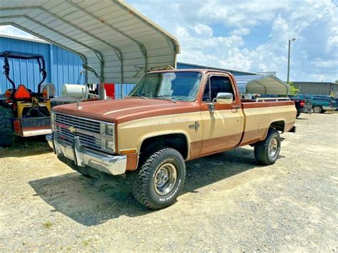 1983 CHEVROLET K10 4WD 4X4 Square Body Squarebody Pickup Truck ...