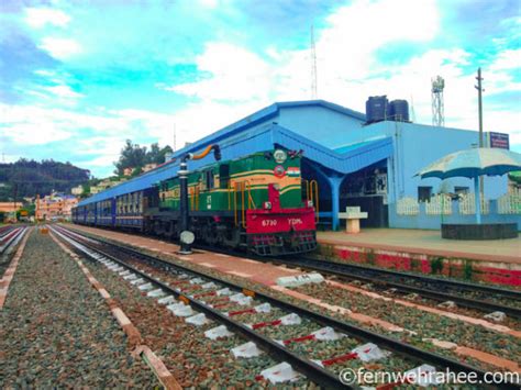 Ooty Mountain Train: All About Nilgiri Toy Train Ride - Fernwehrahee