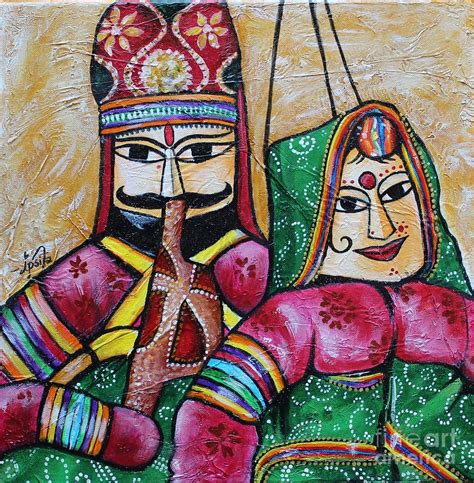 Kathputli Painting by Ipsita Priyadarshinee - Fine Art America