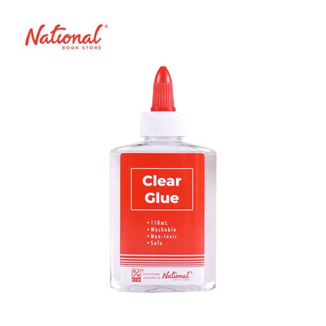 BEST BUY GLUE CLEAR A-118 118ML WASHABLE