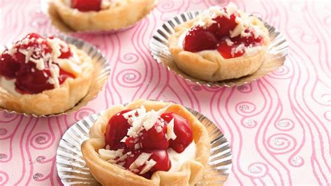 White Chocolate Cherry Mini Pies recipe from Pillsbury.com