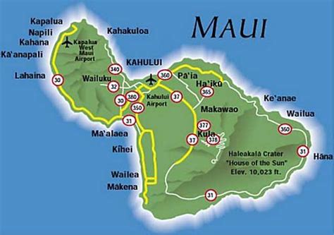 Maui, Hawaii Map | Flickr - Photo Sharing!