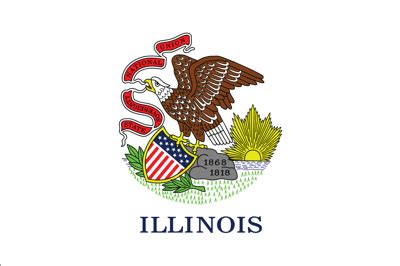 Illinois State Flag - AC Flag & Banner