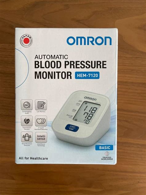 OMRON BP MONITOR, Health & Nutrition, Health Monitors & Weighing Scales ...