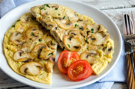 Quick Mushroom Omelette Recipe | Rushcutters Health Recipes