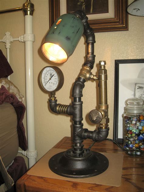 Steampunk Lamp | Steampunk lighting, Lamp, Novelty lamp