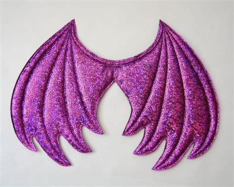 Purple Dragon Wings and Tail SET Metallic purple by MightyBunny in 2020 | Dragon wings, Cosplay ...