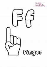 Fingers Coloring Page sketch template