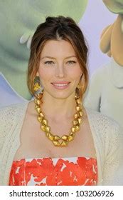 Jessica Biel Planet 51 Los Angeles Stock Photo (Edit Now) 103206926