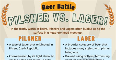 Pilsner vs. Lager: Confusing Beer Terms • 7ESL