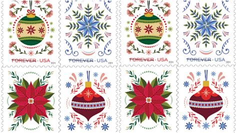 U.S. Postal Service Reveals Holiday Joy Stamps for 2024 - Postal Times