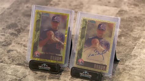 Unique, autographed Tom Brady baseball card pulled from pack in Eagan, potentially worth over ...