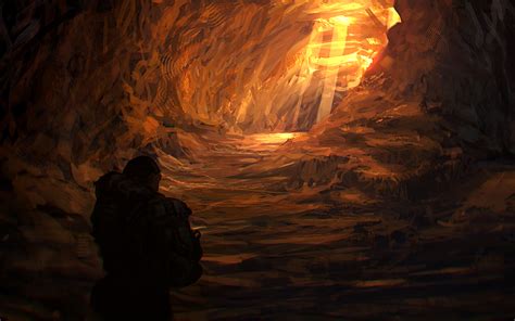 inside the cave.... by llRobinll on DeviantArt