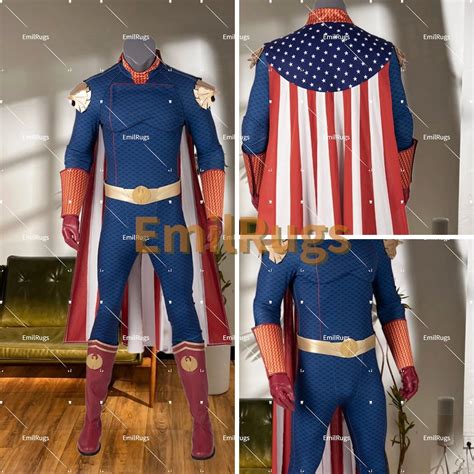 Homelander Cosplay Costume Homelander Outfit Mens Costume - Etsy