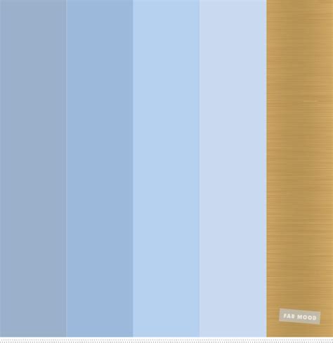 Light blue and gold color palette ,blue and gold color scheme