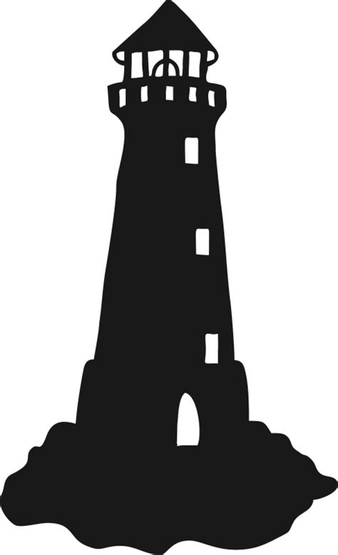 lighthouse silhouette clipart 10 free Cliparts | Download images on ...