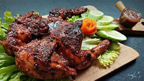 Cara Baru Membuat Ayam Bakar Bumbu Kacang ! Di Godok Dalam Bumbu Kacang ...