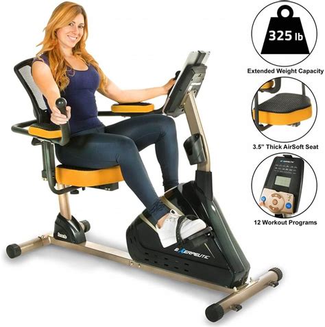 Exerpeutic 4000 Magnetic Recumbent Bike with 12 Workout Programs | Arik IT | Website Design ...