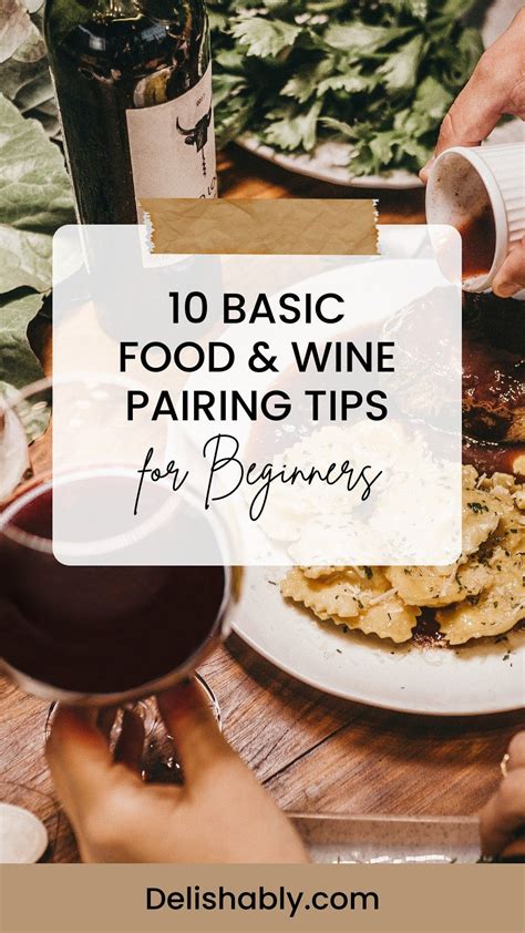 Food and Wine Pairing Basics: 10 Tips for Beginners | Wine recipes, Wine food pairing, Wine ...