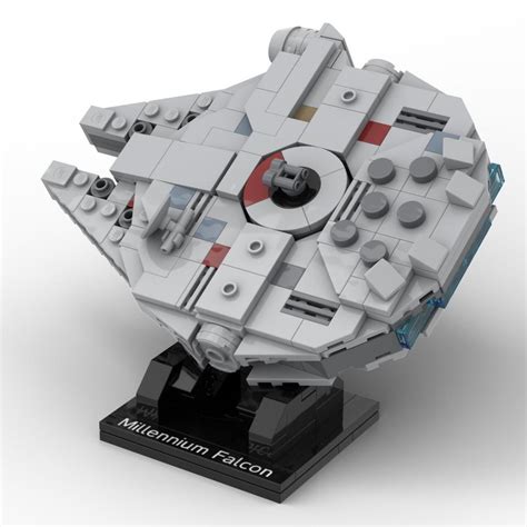 LEGO MOC Micro Millennium-Falcon Display Set by custominstructions ...