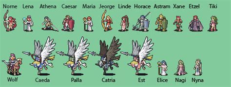 Fire Emblem Shadow Dragon GBA-Style Battle Sprites by Blueyoshi005 on ...