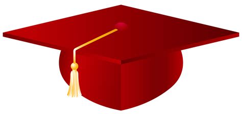 Red-Graduation-Cap-PNG-Vector-Clipart-Image - ClipArt Best - ClipArt Best