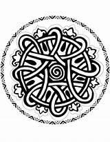 Celtic Mandala Coloring Pages At GetDrawings  Free Download sketch template