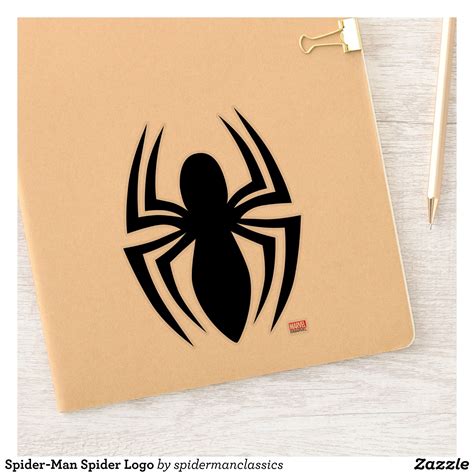 Spider-Man Spider Logo Sticker | Zazzle | Logo sticker, Disney sticker ...