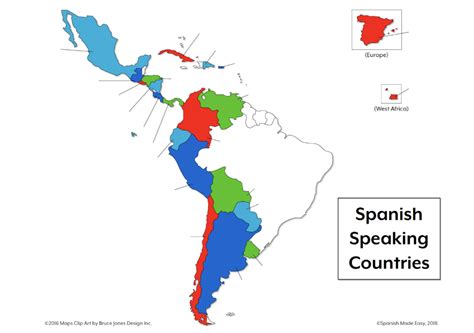 Hispanic Countries Diagram | Quizlet