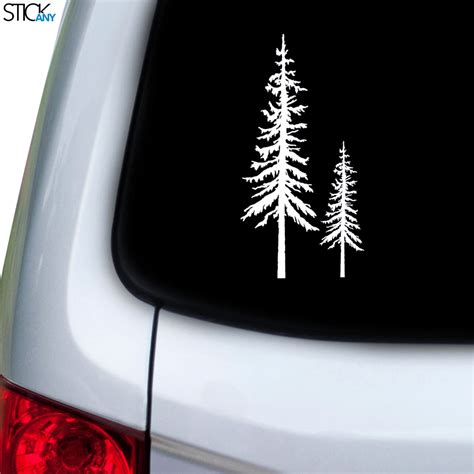 Redwood Trees Decal for Car Window - StickAny | Tree decals, Cute car ...