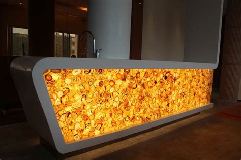 Translucent Stone Panels Made With Onyx, Agate & Marble | Sorccia