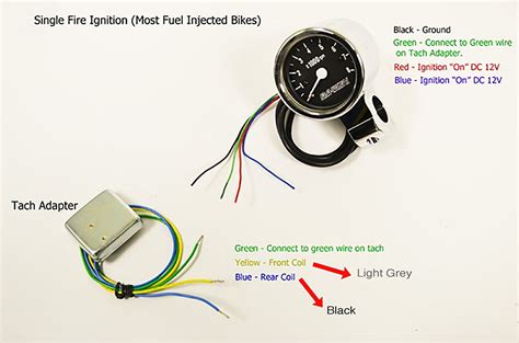 Tachometer Wiring Diagram For Motorcycle - Sustainableal