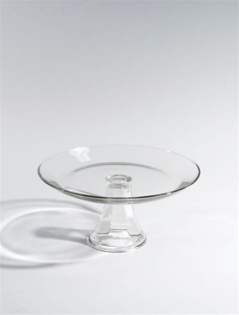 Glass Cake Plate - West Coast Event Productions, Inc.