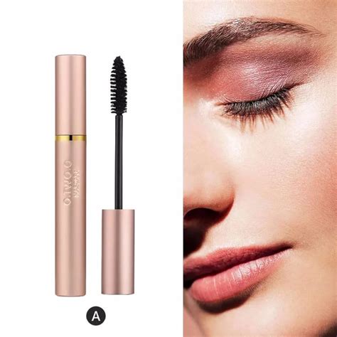 Mascara Rose Gold Tube Volume Curled Lashes Black Mascara Waterproof Curling Eyelashes ...