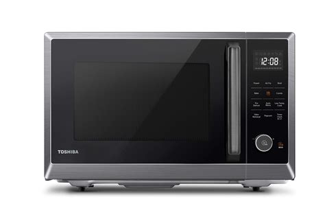 TOSHIBA ML2-EC10SA(BS) 8-in-1 Countertop Microwave with Air Fryer Microwave Combo, Convection ...