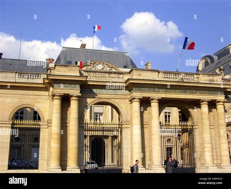 France Paris Conseil d'Etat a seat of the Government Stock Photo - Alamy