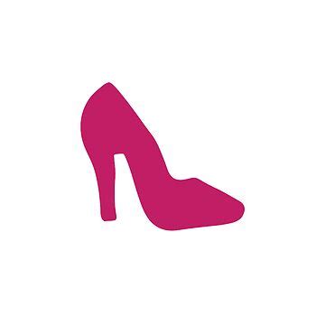 "pink barbie heel" Sticker for Sale by kktown | Redbubble