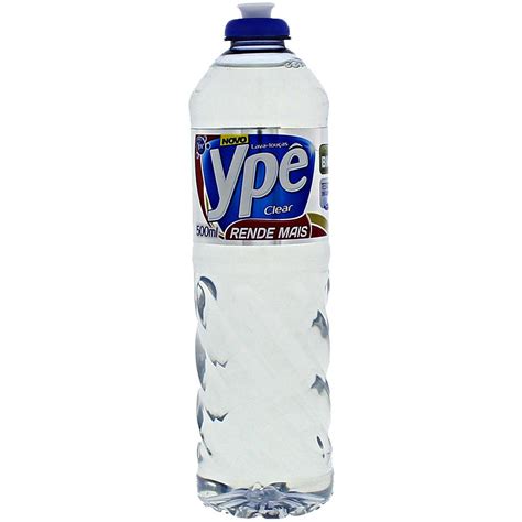 Ypê Detergente Líquido Clear 500ml