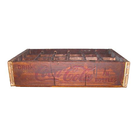 CocaCola Wooden Case Vintage Coke Bottle Crate by NorthernTraders