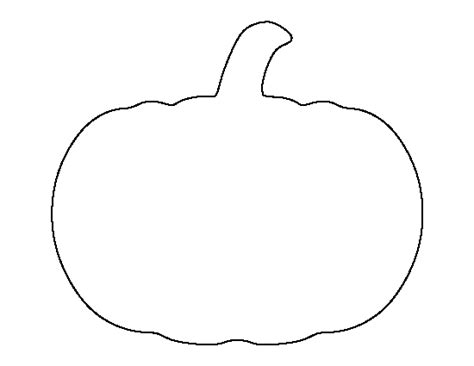 Printable Pumpkin Template