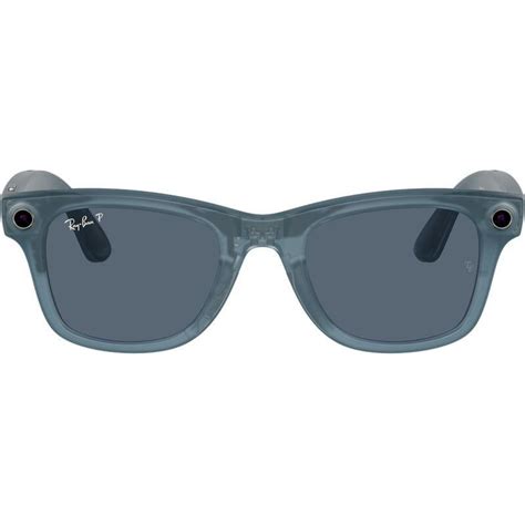 Buy Ray-Ban Smart Meta Wayfarer RW4006 Jeans/Blue Polarised