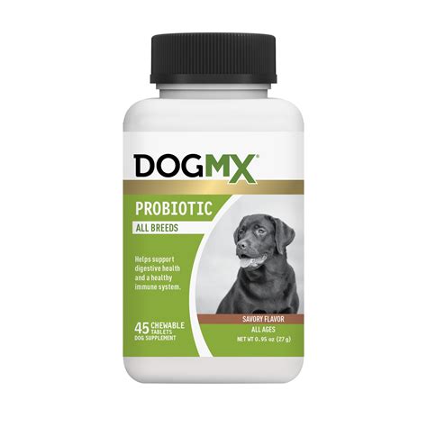 Dog MX Probiotic Dog Supplement - Chewable Tablets, Savory 45 ct | Shipt