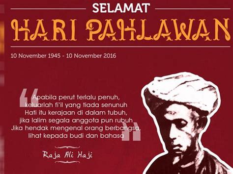 Kata Kata Selamat Hari Pahlawan 10 November 2020